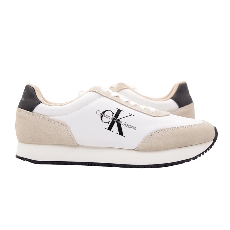 CALVIN KLEIN RETRO RUNNER LACE UP SNEAKER CKM48 - Runner