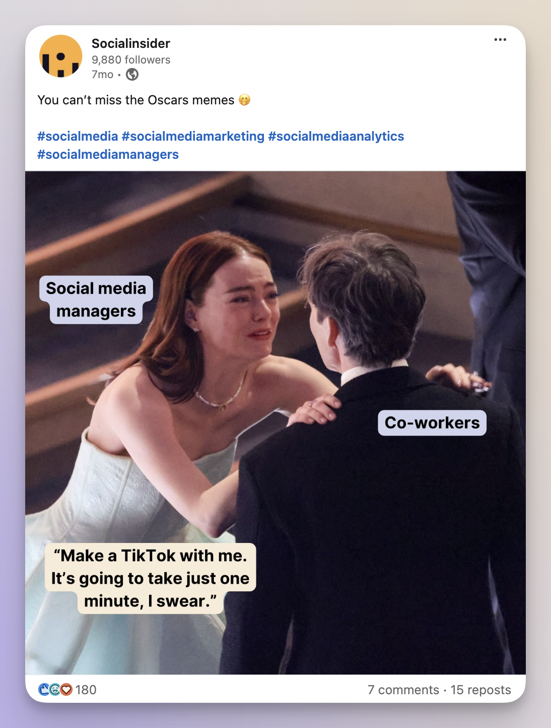 oscars meme